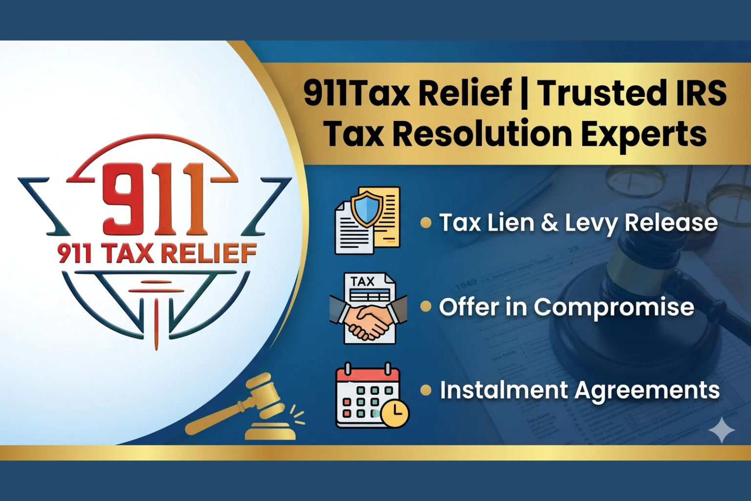 911Tax: Fast, Reliable Tax Relief Solutions for IRS Debt Problems