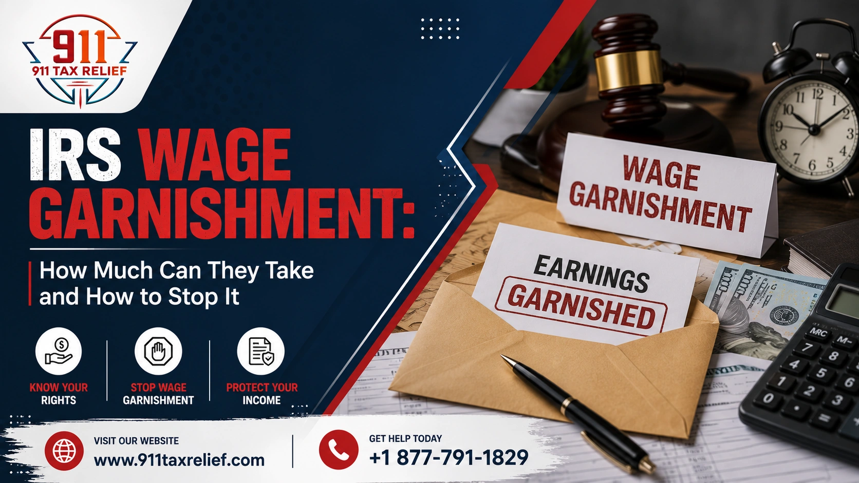 IRS Wage Garnishment: How Much They Take & How to Stop It