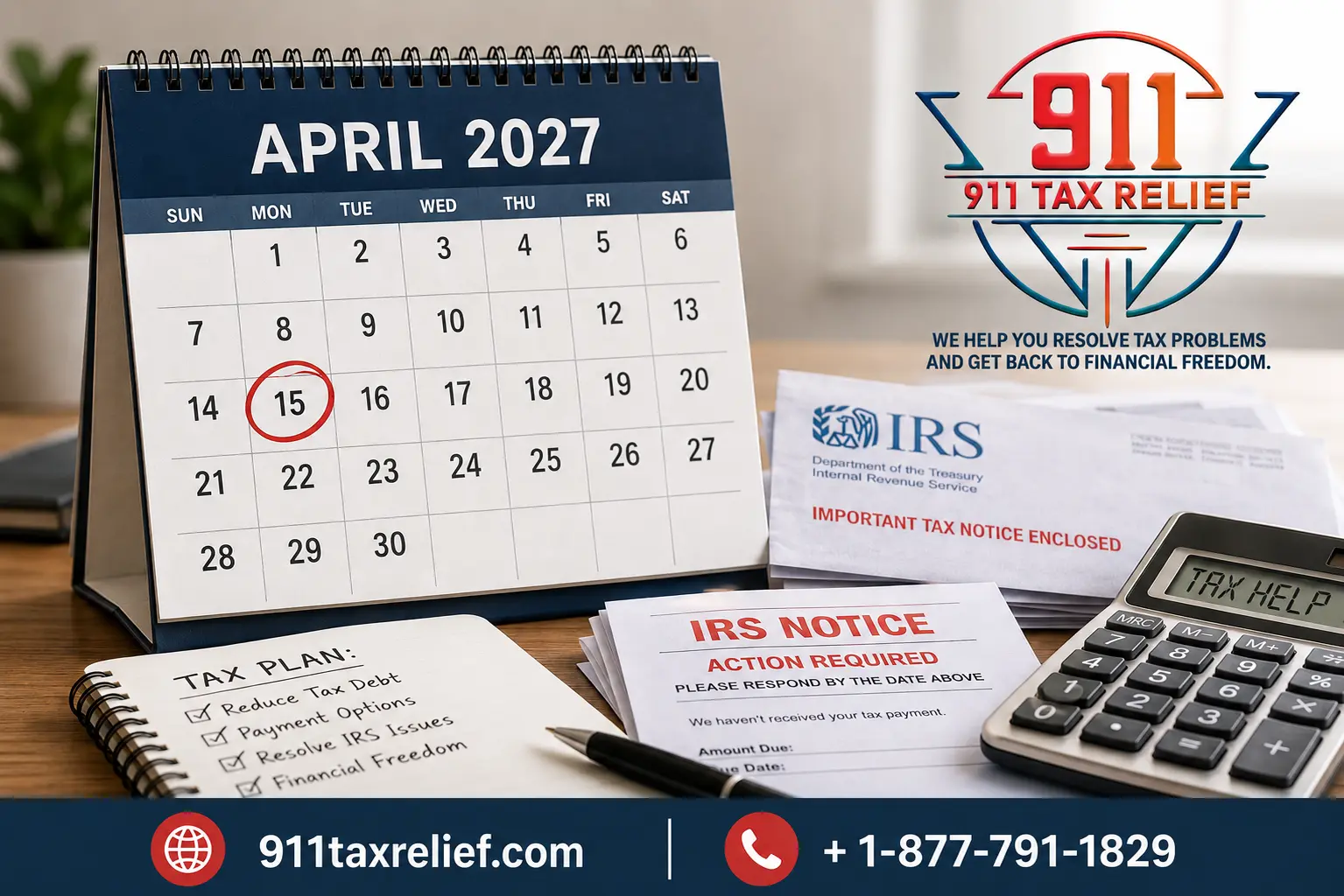 IRS Tax Relief 2027 Deadline: Every Date You Cannot Afford to Miss